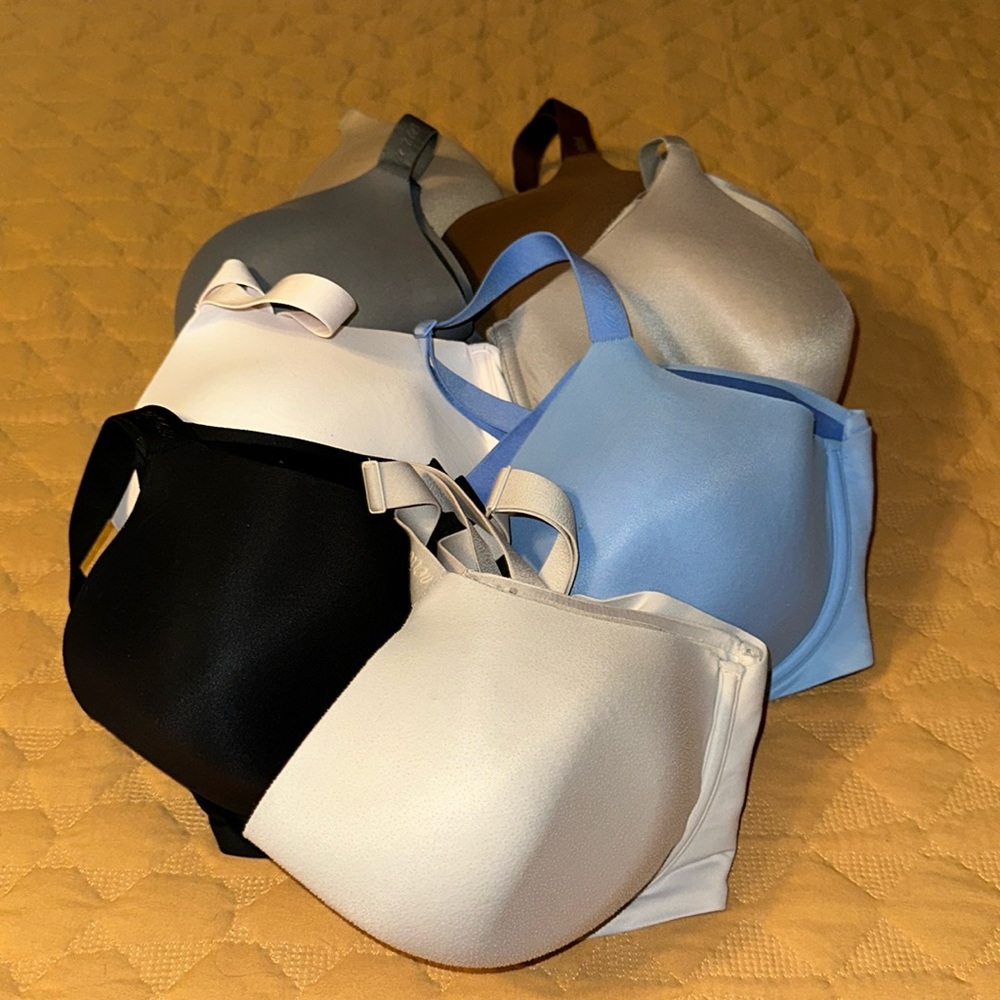 8 gently worm aerie 38DD smoothez and real free full coverage bras